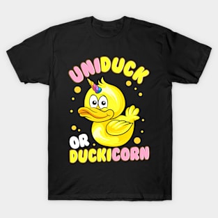 Funny Unicorn Lover and Duck Lover Cute Duckicorn T-Shirt